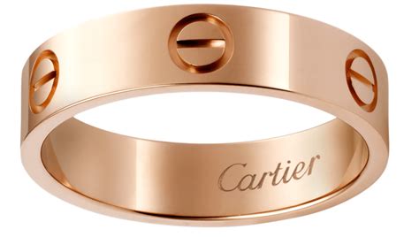 cartier love ring mens|cartier 750 ring 52833a worth.